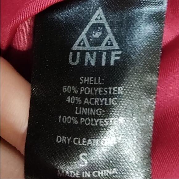 Unif Multi Color Faux Fur Jacket - Picture 5 of 7